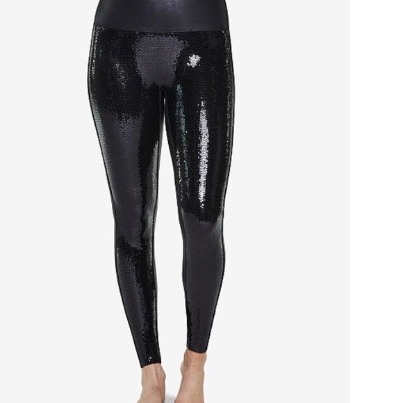 spanx sequin pants